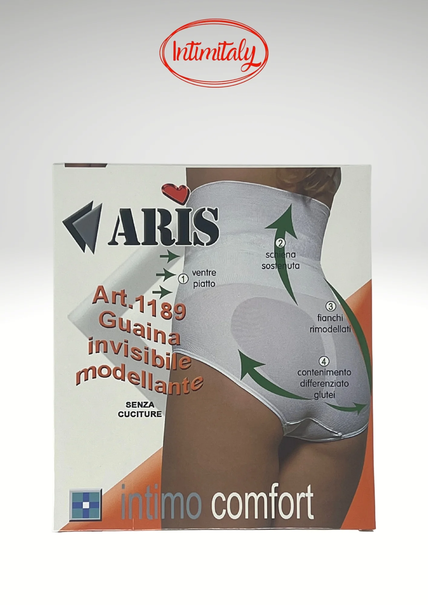 Aris - Guaina Donna Contenitiva In Morbida Microfibra - Image 3