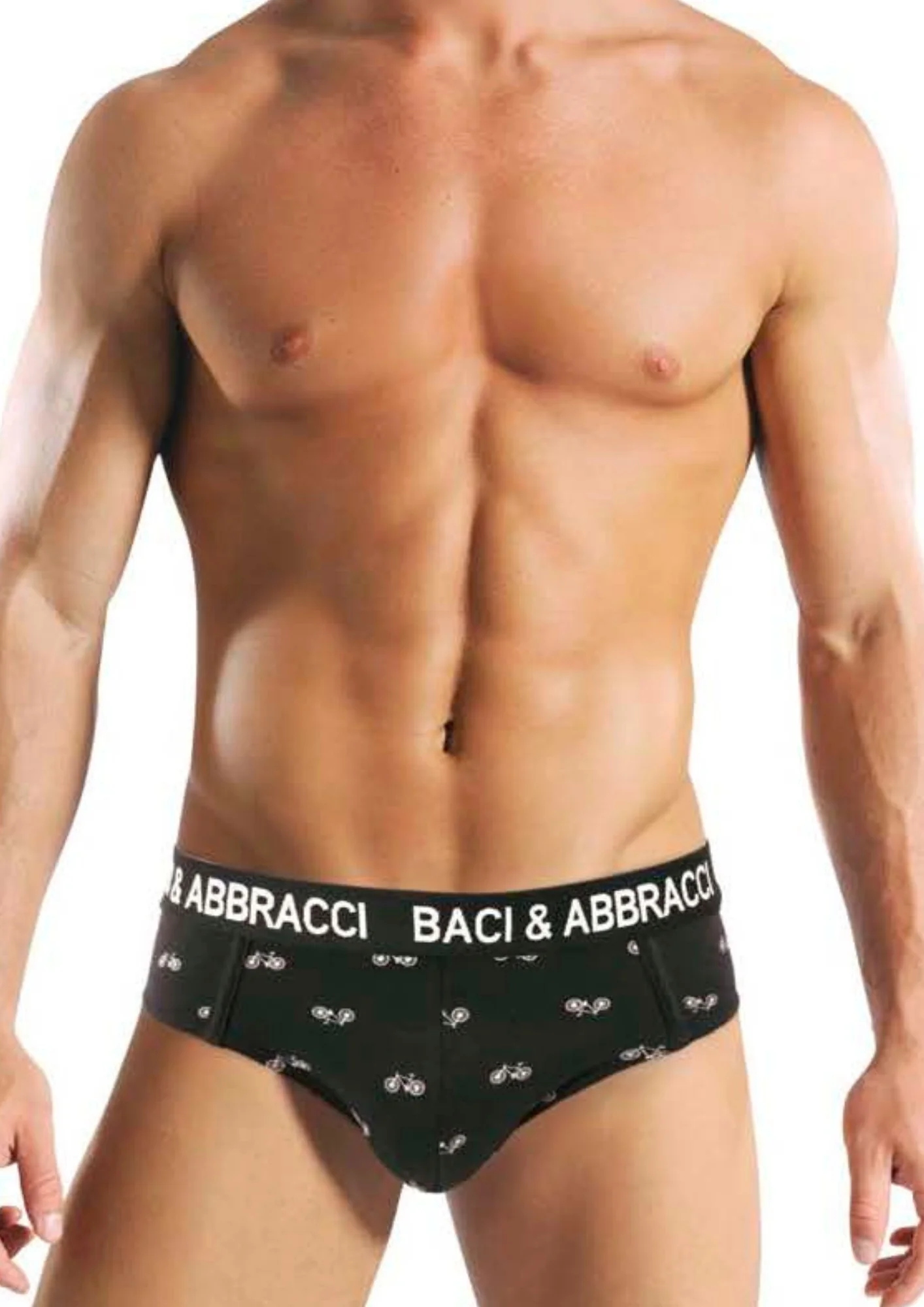 Baci E Abbracci - Slip Uomo In Cotone Elasticizzato Art. Bau449 - Image 3