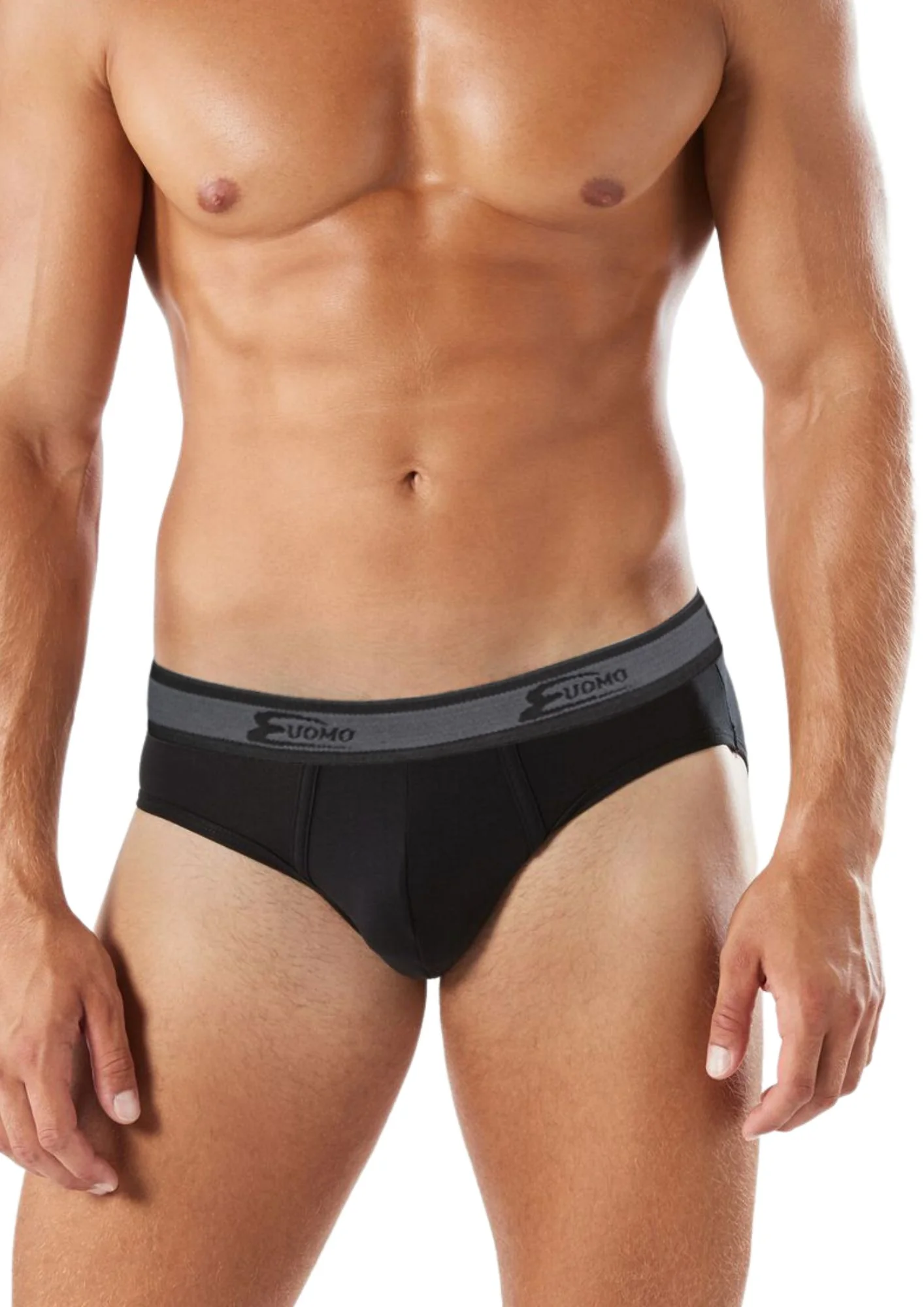 Cotonella - Slip Pacco Da 2 Uomo In Cotone Elasticizzato Art.2383 - Image 4