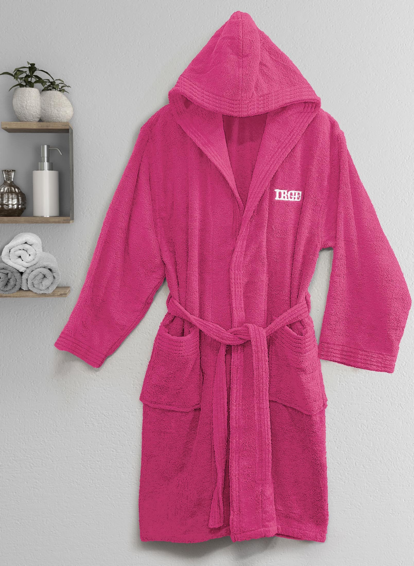 Irge - Accappatoio In Spugna Uomo E Donna  100% Cotone 450g/mq Tutti I Colori - Image 3