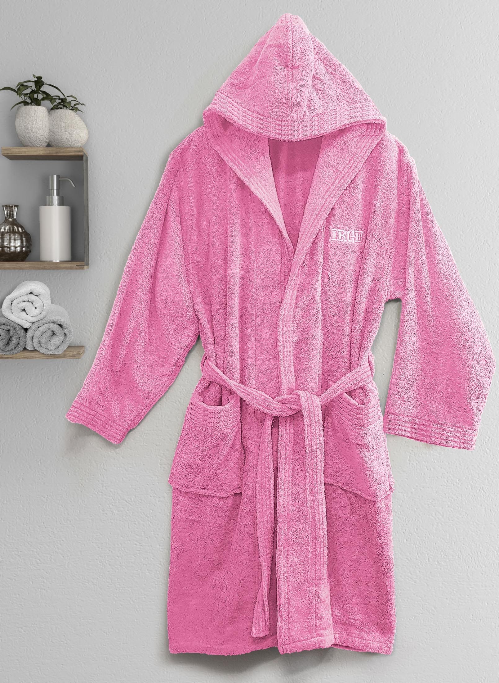 Irge - Accappatoio In Spugna Uomo E Donna  100% Cotone 450g/mq Tutti I Colori - Image 5