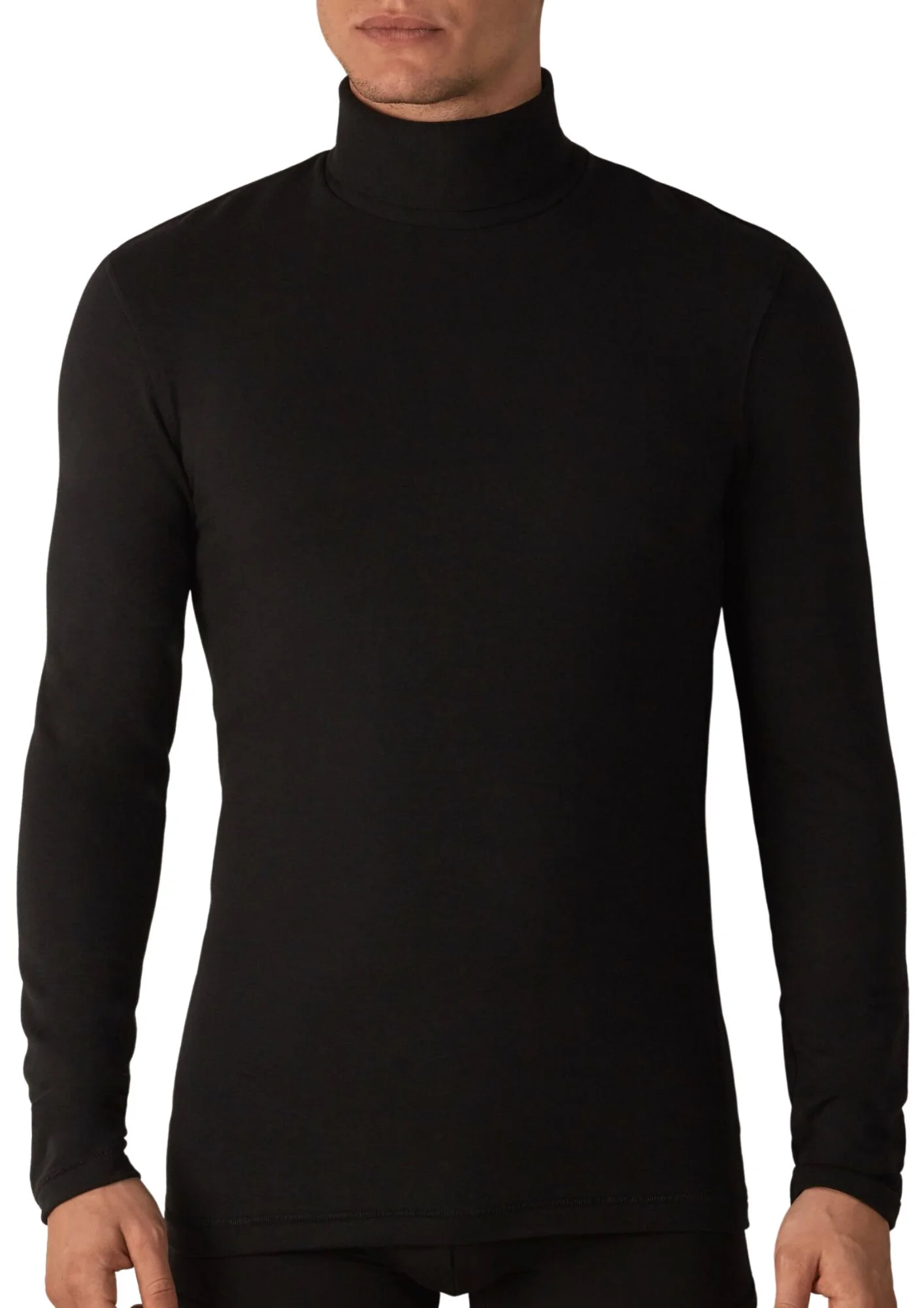 Liabel - Dolcevita Uomo Maglia Collo Alto In Caldo Cotone 02828-153 - Image 3