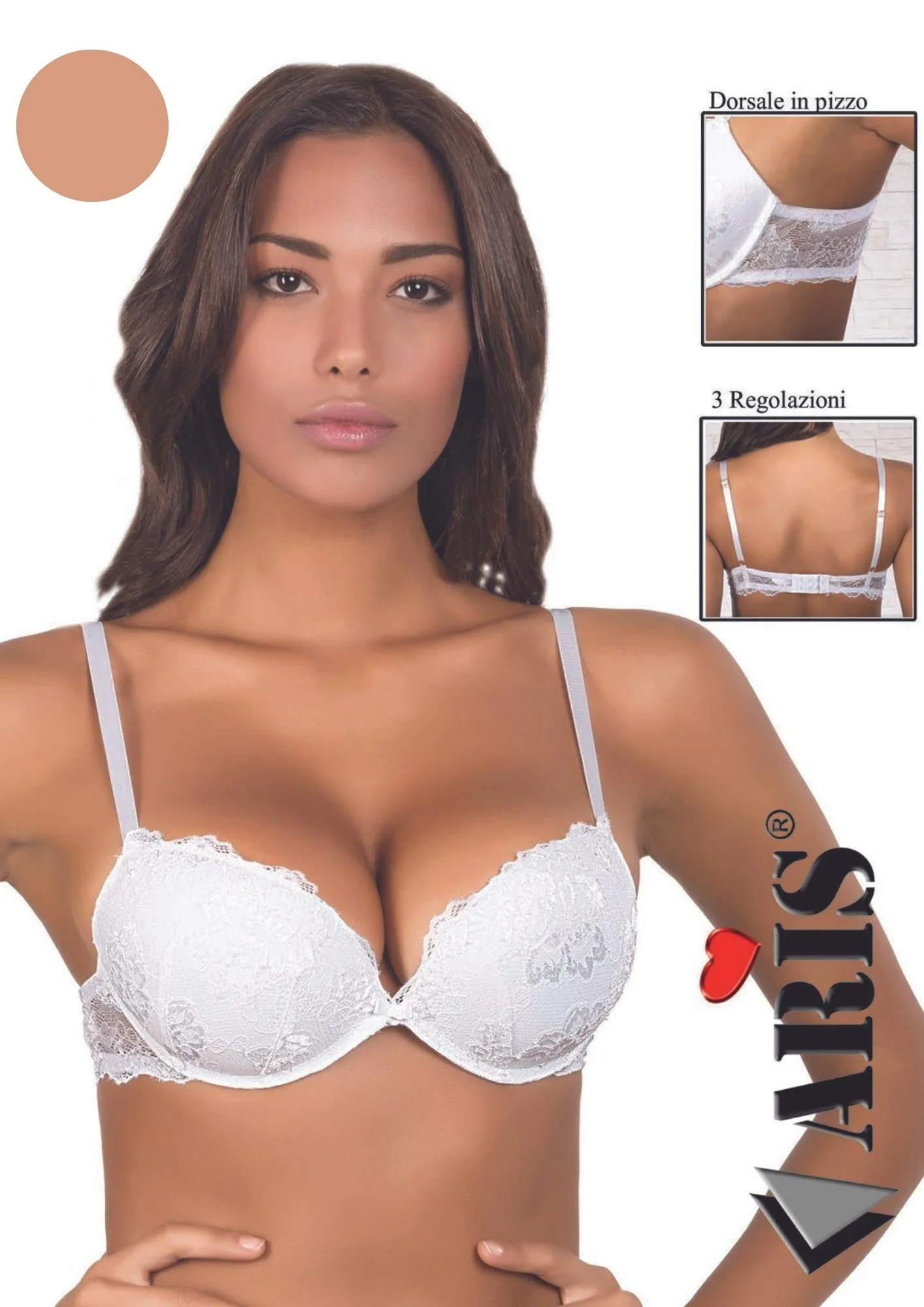 Reggiseno Push Up Doppia Imbottitura Coppa B Aris2002 - Image 3